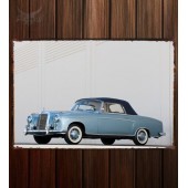 Металлическая табличка Mercedes-Benz 220S Cabrio (W128)